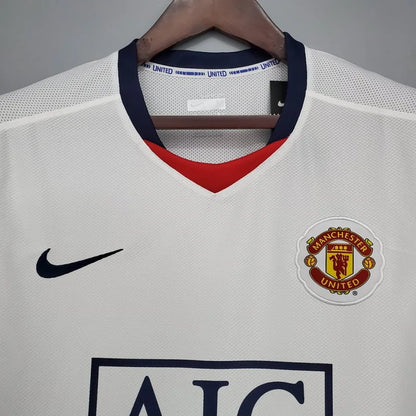 Retro Manchester United League Edition away Football Shirt 2008/2009