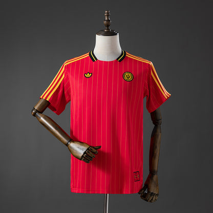 Belgium Terrace Icons T-Shirt Red
