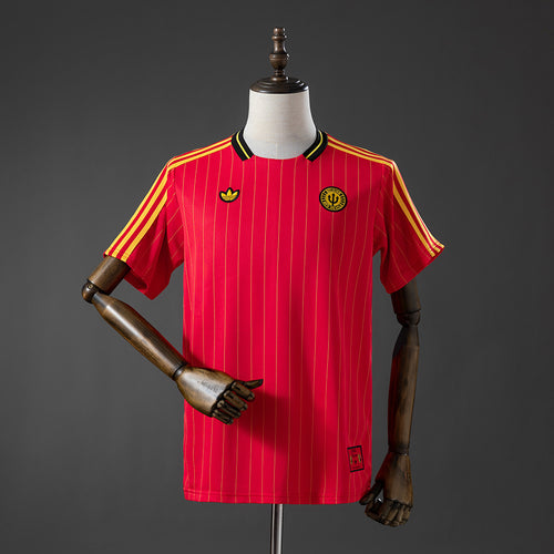 Belgium Terrace Icons T-Shirt Red