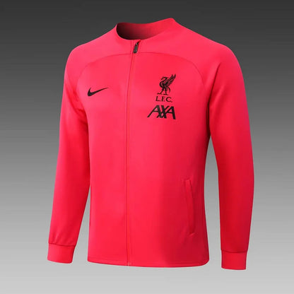 Liverpool Long Zipped Jacket Pink Jersey 2022/2023