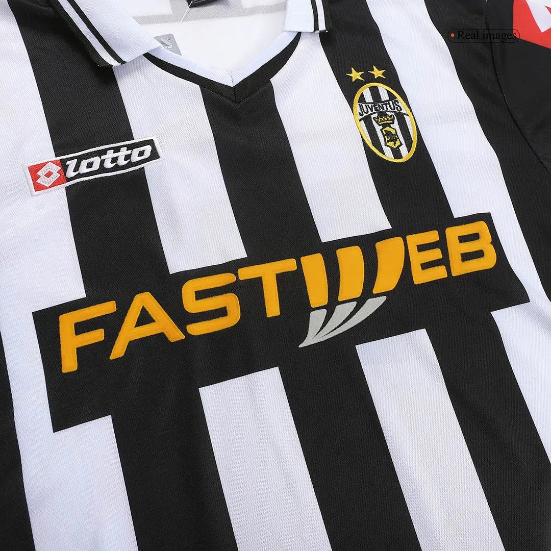 2001-02 Juventus Retro Jersey Home