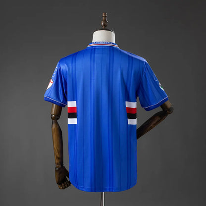 Sampdoria 00-01 Home Retro Jersey