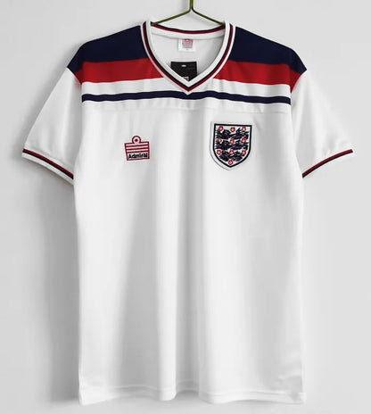 England 1982 Retro Soccer Jersey Home Replica