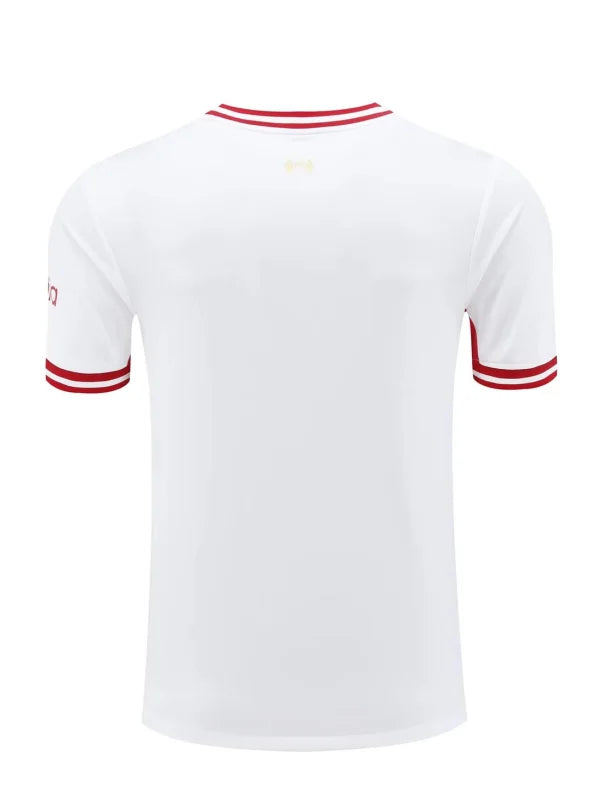 Liverpool Training Wear White Suit Shirt 2024/2025