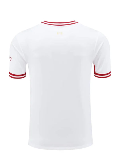 Liverpool Training Wear White Suit Shirt 2024/2025