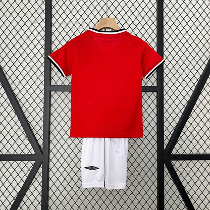 Manchester United 00-01 Home Retro Kid Kits Youth Apparels Jersey