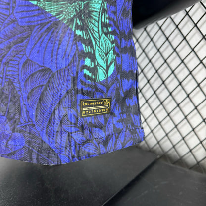 Player Version 2025 Brazil Purple with Tropical Leaf Pattern Jersey