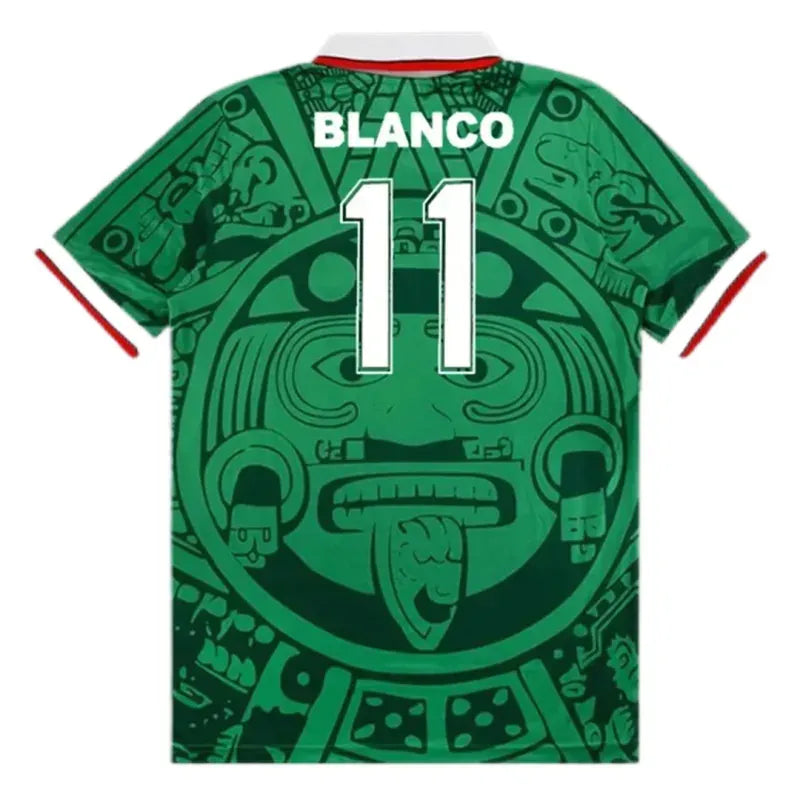 Mexico World Cup 1998 Retro Home Jersey