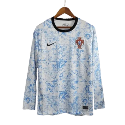 2024 Portugal Nation Away Long Sleeve Jersey Euro