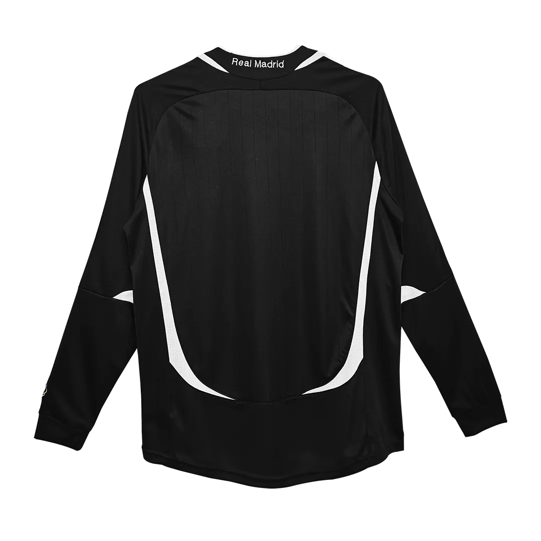 06-07 Real Madrid Away Retro Jersey Long Sleeve