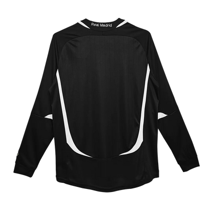06-07 Real Madrid Away Retro Jersey Long Sleeve