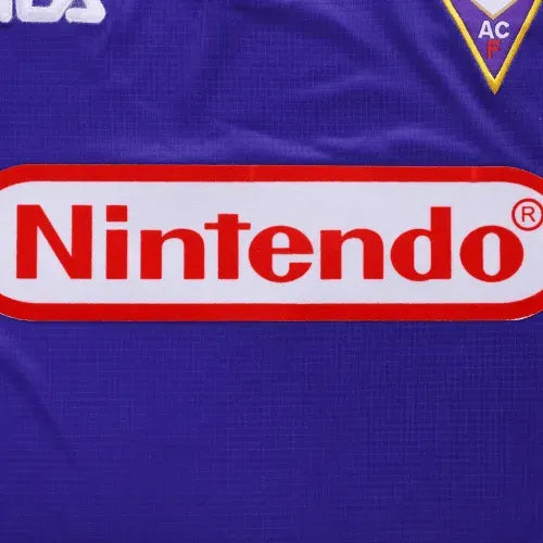 Fiorentina RUI COSTA #10 BATISTUTA #9 Retro 1998/99 Jersey Home