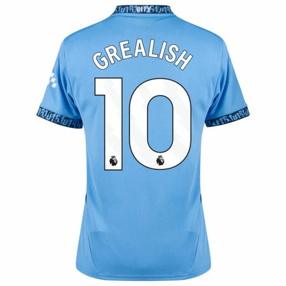 Manchester City Home Grealish 10 Shirt 2024-2025 Size：S-4XL
