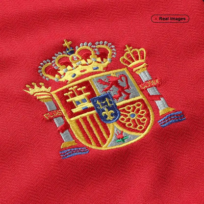 1998 Spain Nation Retro Jersey Home World Cup