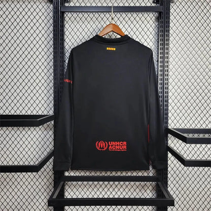 Barcelona Away Long Sleeve Jersey 2024-25
