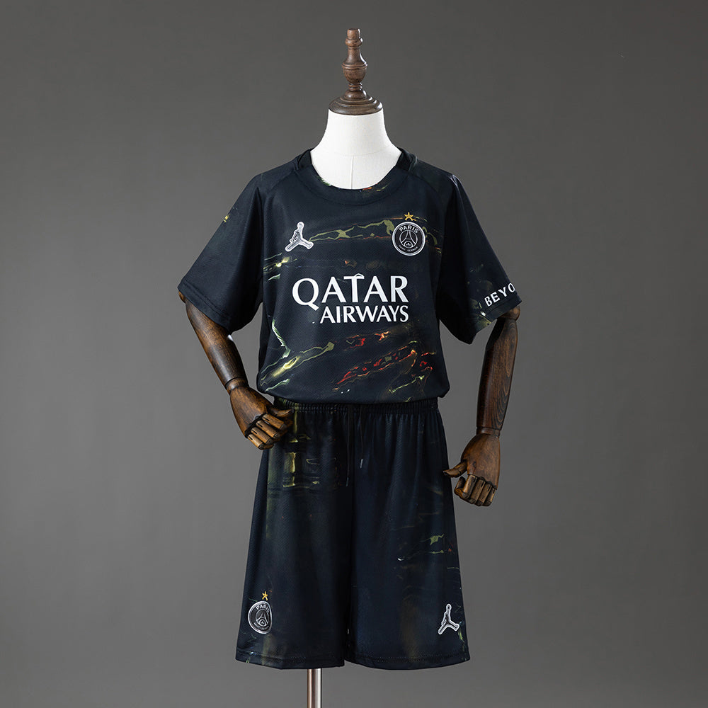 PSG 25-26 Night Edition Kids Kit Jersey