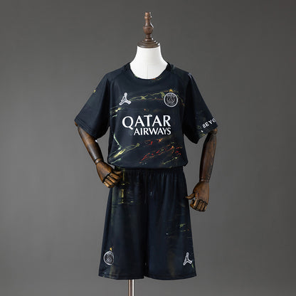 PSG 25-26 Night Edition Kids Kit Jersey