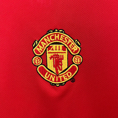 Manchester United 05-06 Home Retro Kids Kits Youth Apparels Jersey