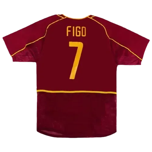 Portugal World Cup 2002 Retro Jersey Home