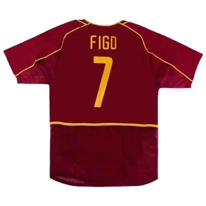 Portugal World Cup 2002 Retro Jersey Home