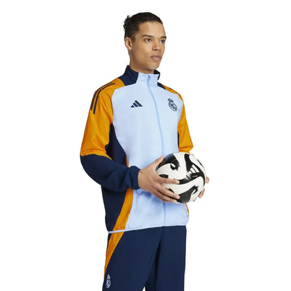 Real Madrid Men's Training Jacket Blue 2024-2025