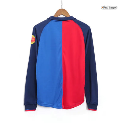 Barcelona Retro Home Long Sleeve Jersey 1999-00