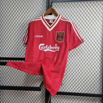 Retro Liverpool Home Football Shirt 1995/1996