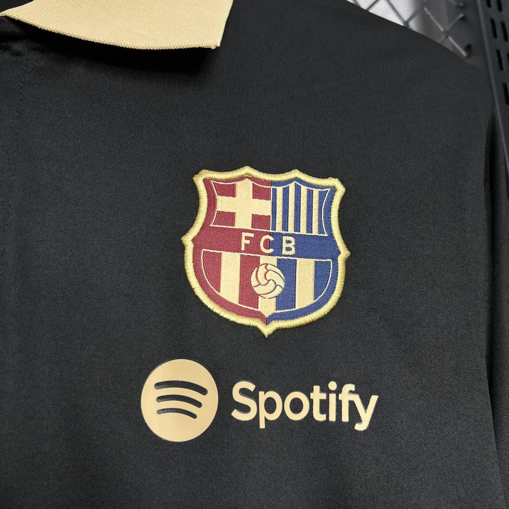 NIKE Men 24-25 Barcelona Black POLO Shirt