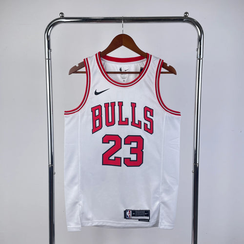 23 Season NBA Bulls White #23 Jordan