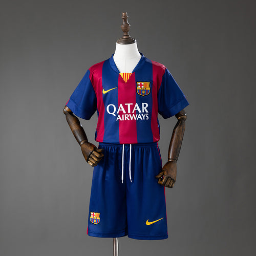 Barcelona 14-15 Home Retro Kids Kit