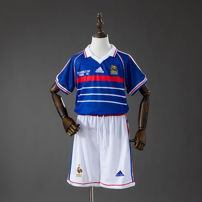 France 1998 Home Retro Kids Kit
