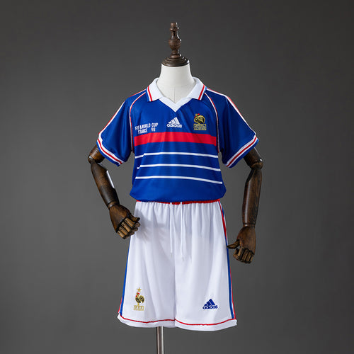 France 1998 Home Retro Kids Kit