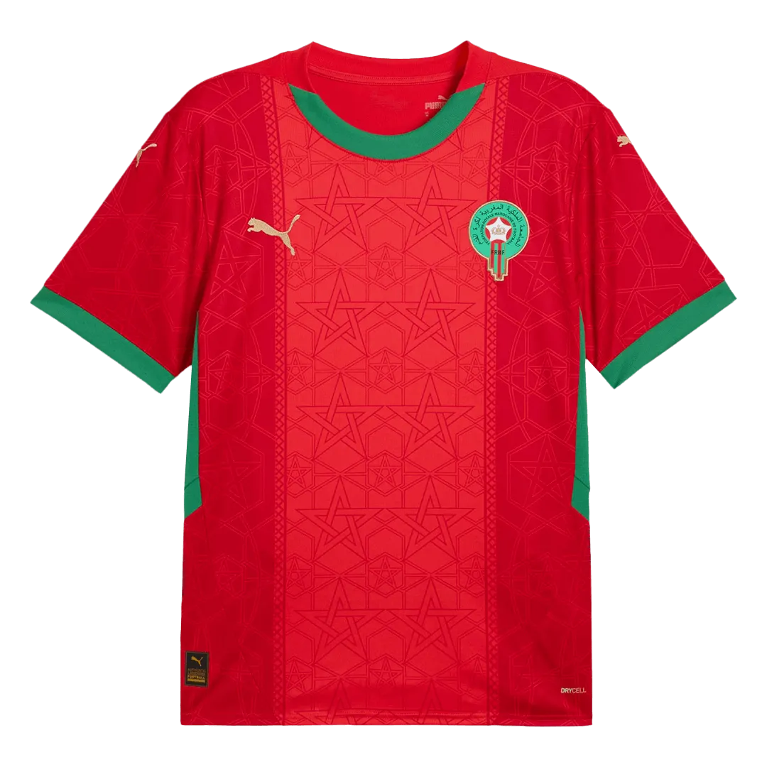 Morocco Soccer Jersey Home Shirt 2024-25