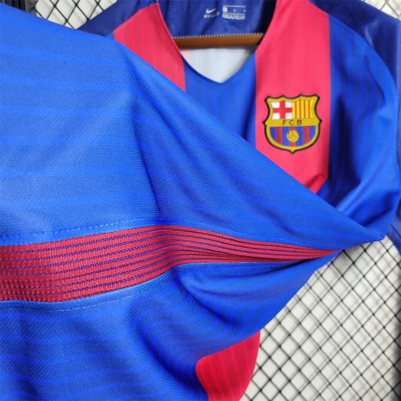 16-17 Barcelona SUAREZ #9 Home Retro Jersey