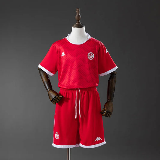 Tunisia 2026 Home Kids Kit Jersey