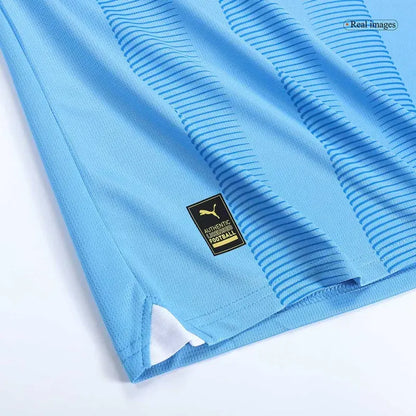 Manchester City 2023/24 HAALAND #9 GREALISH #10 DE BRUYNE #17 STONES #5 J.ALVAREZ #19 FODEN #47 Japanese Tour Printing Home Jersey