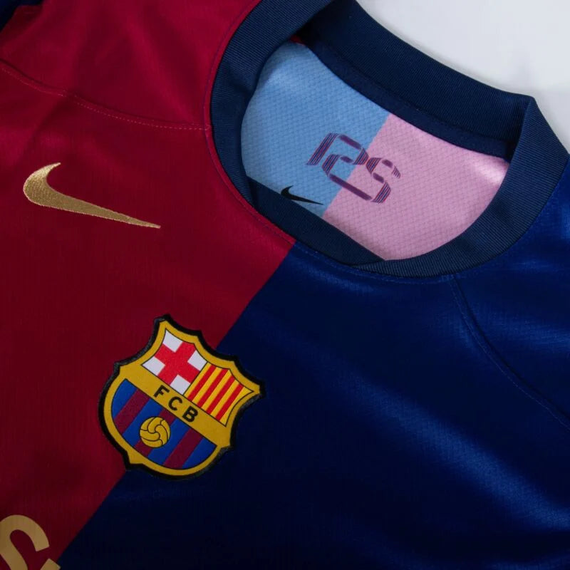 Barcelona Home L/S Gavi 6 Shirt 2024-2025 (La Liga)