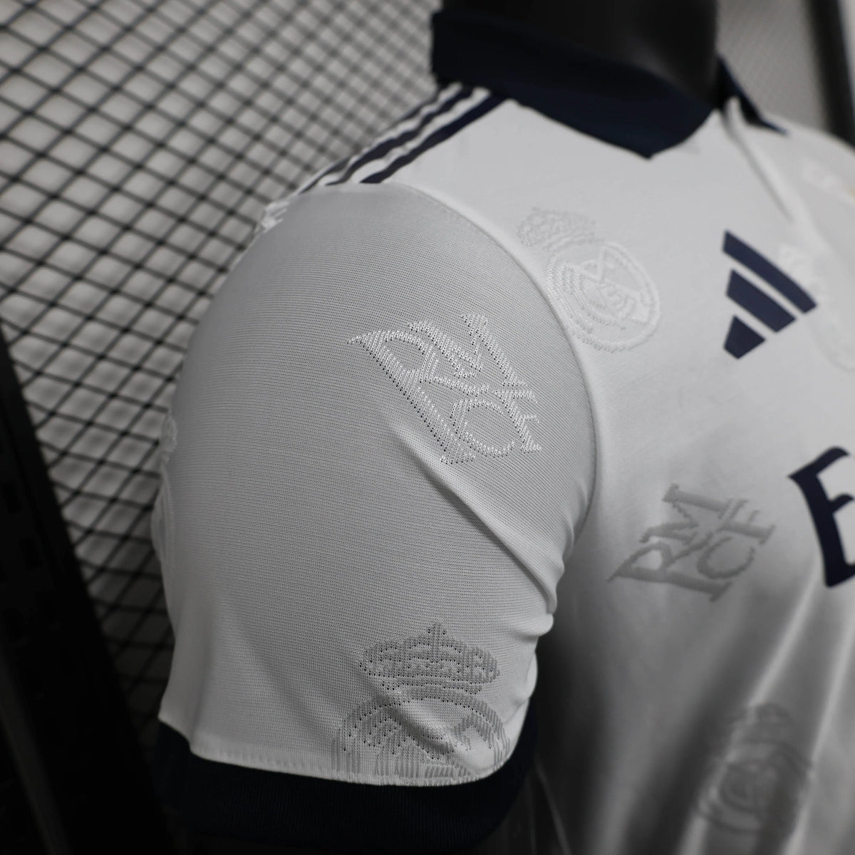Real Madrid Men's Polo Shirt White 25-26