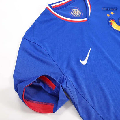 2024 Euro Nation France Home Jersey MBAPPE #10 GIROUD #9 GRIEZMANN #7 Soccer Apparel