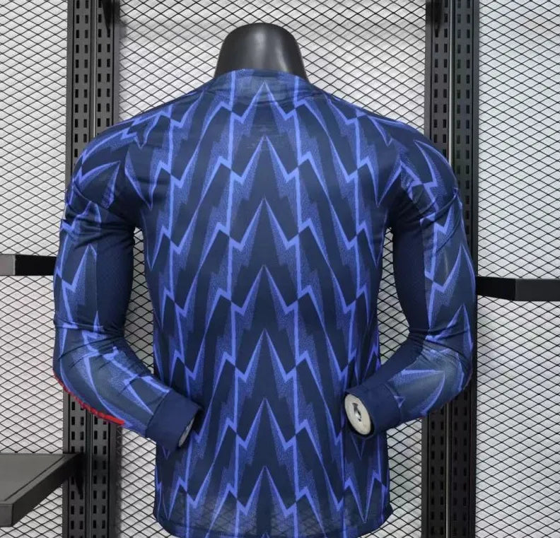 Player Version 25-26 Arsenal Away Long Sleeve Jersey