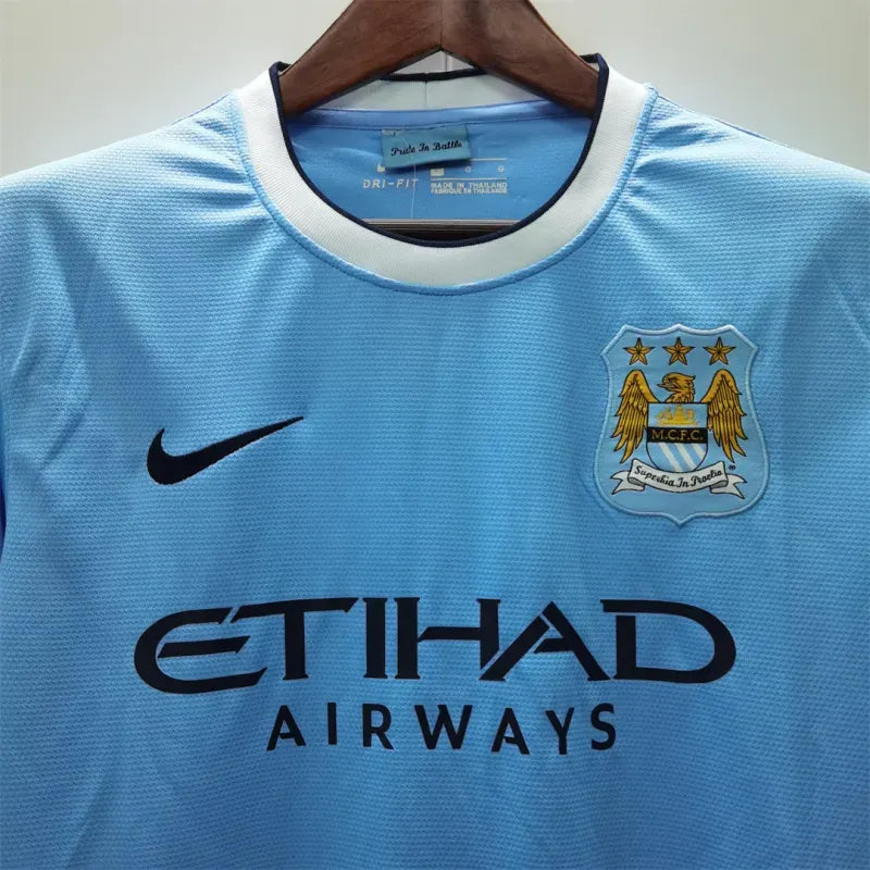 Manchester City 2013/14 Retro Home Jersey