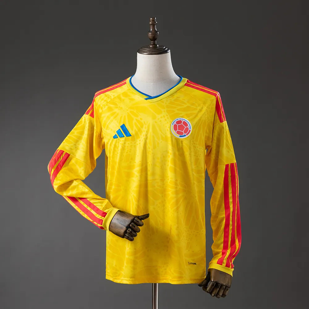 Colombia 2026 Home Long-Sleeve Jersey