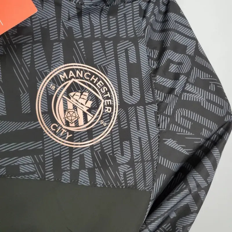 Manchester City Jersey Windbreaker Black 2021/2022