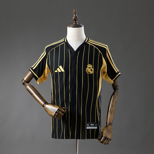 Real Madrid 25-26 Baseball - Black Jersey