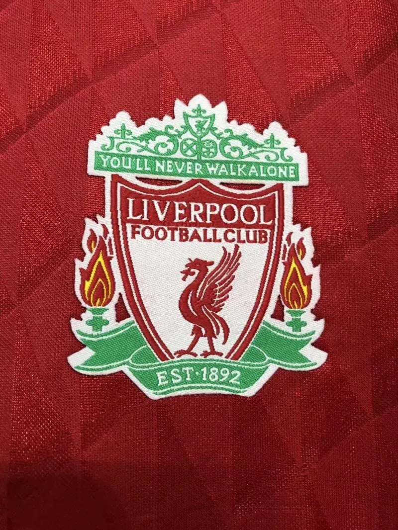 Retro Liverpool FC Home Football Jersey Long Sleeve 2010/2011