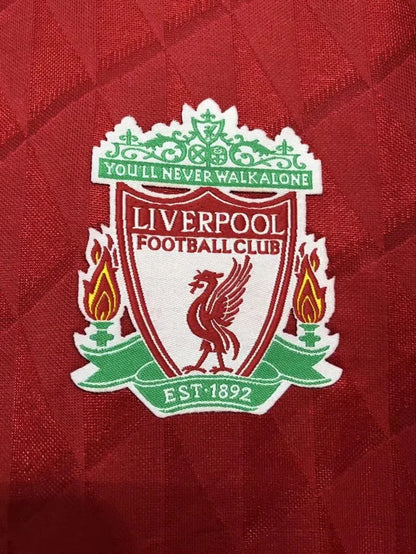 Retro Liverpool FC Home Football Jersey Long Sleeve 2010/2011