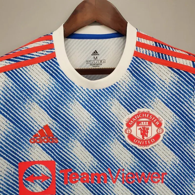 Retro Manchester United Away Football Shirt 2021/2022