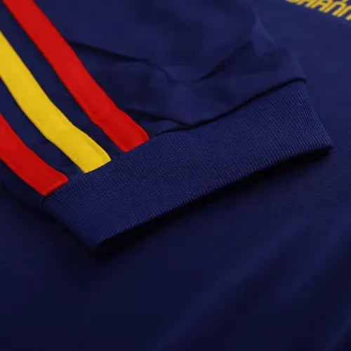 2010 Spain Nation Retro Jersey Away World Cup Final