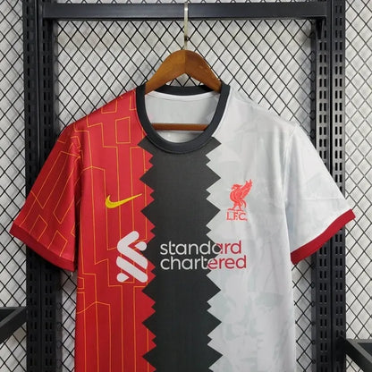 2024-25 Liverpool FC Black&amp;Red&amp;White tricolor soccer shirt football jerseys