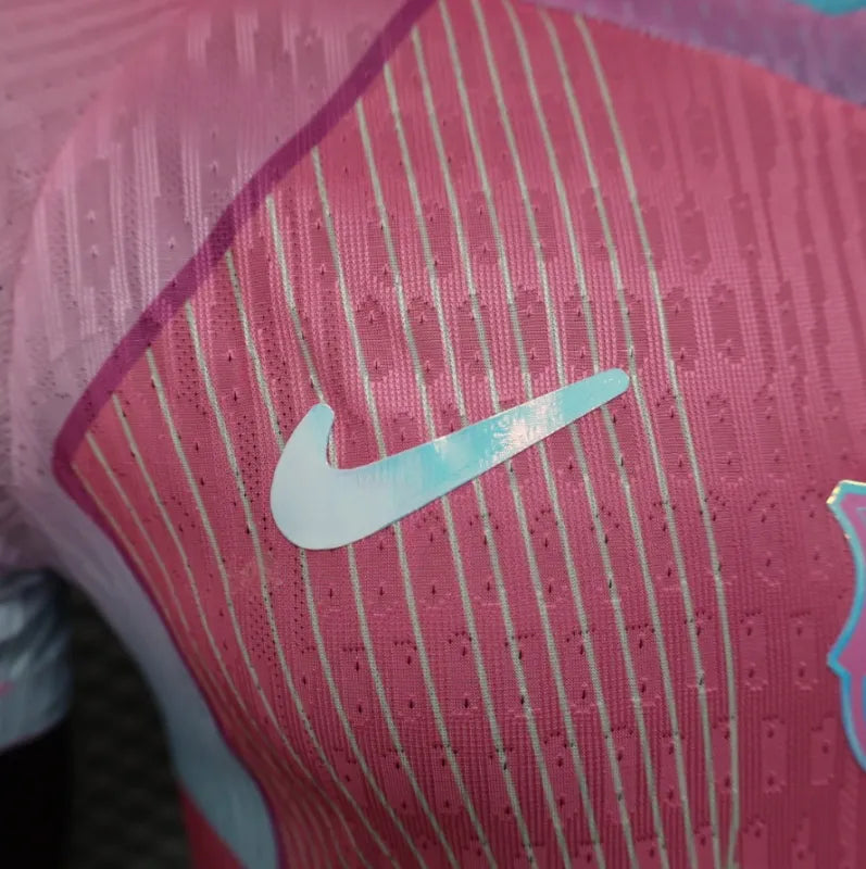 Nike Barcelona Pink Special Edition Football Shirt Player Edition 2025-26
